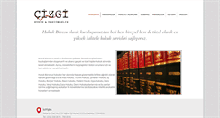 Desktop Screenshot of cizgihukukdanismanlik.com